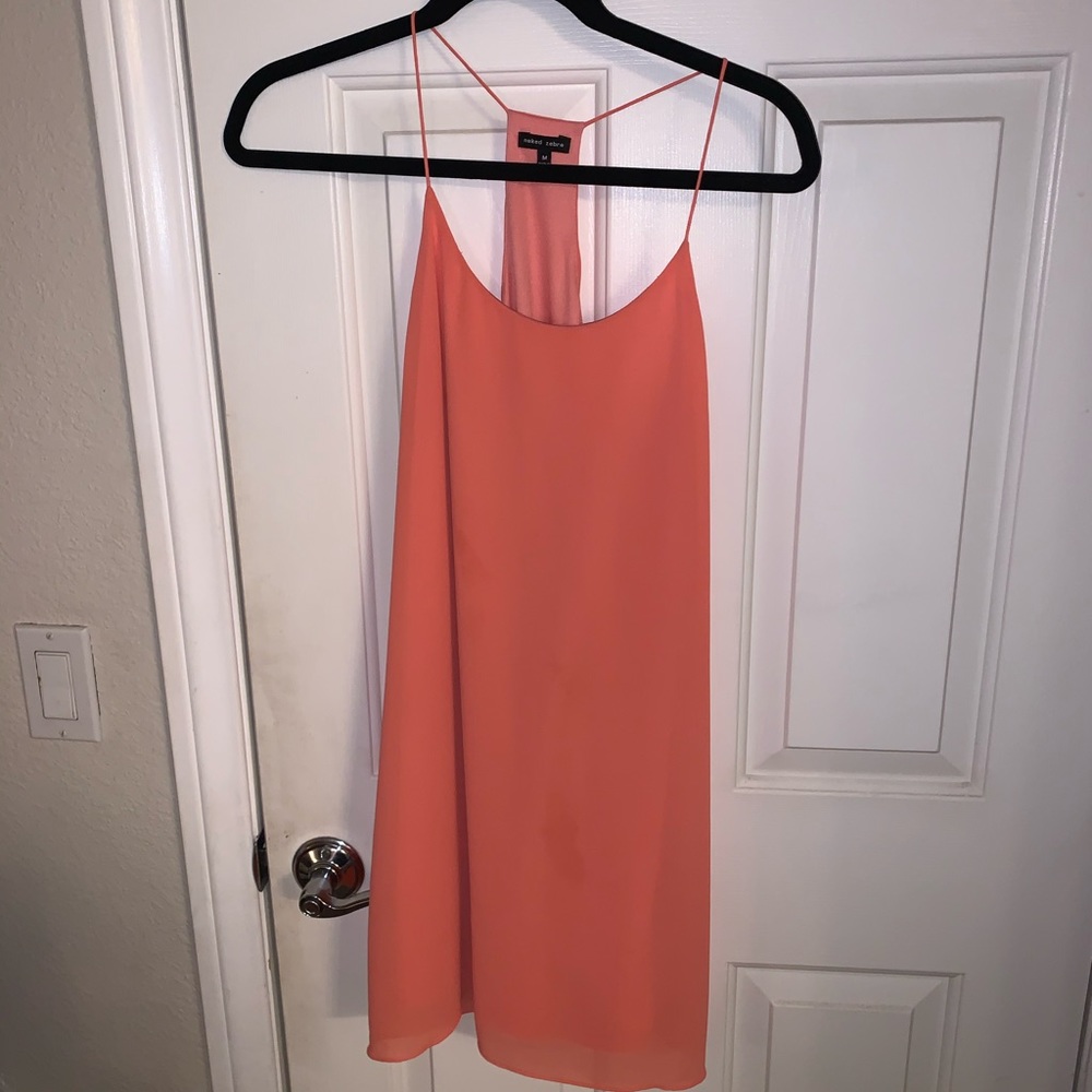 Coral dress